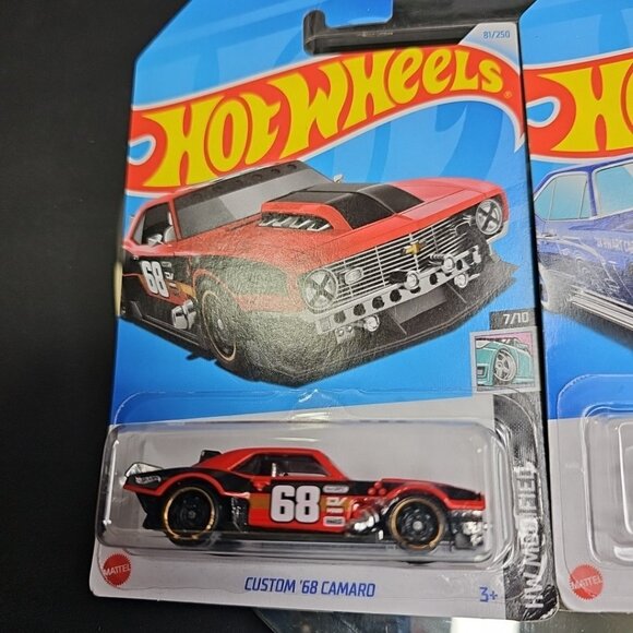 Five Hot Wheels Diecast 1967 1968 1969 Chevrolet Camaro Gen 1 Car Collection - Picture 5 of 13